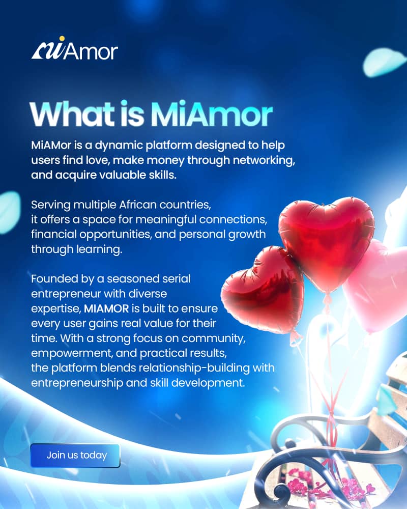 A couple happily connecting through the MiAmor platform